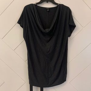 Gray short sleeve top